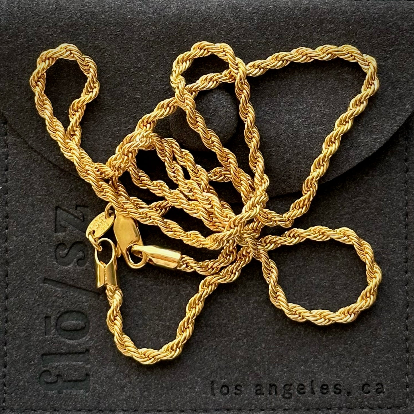 Rope Chain - 18k Brazilian Gold Filled